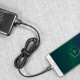 Кабель Baseus Cafule USB-кабель для Micro USB 2.4A 1 м сірий+чорний