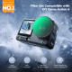 Поляризационный светофильтр K&F Concept CPL для DJI Osmo Action 6 (KF12.0054)
