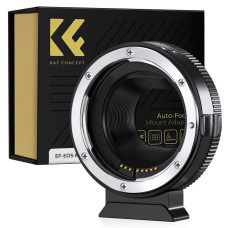 Автофокусный адаптер K&F Concept Canon EF на EOS M (EF EF-S на EOS-M) для EOS M3 M5 M6 M10 M50 M100 M200 (KF06.519)