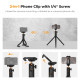 Гнучкий штатив K&F Concept Phone Tripod, 24" з пультом, міні-штатив до 2 кг (KF09.152)