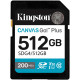 Карта пам'яті SDXC (UHS-1 U3) Kingston Canvas Go! Plus 512Gb class 10 A2 V30 (R200MB/s, W160MB/s)