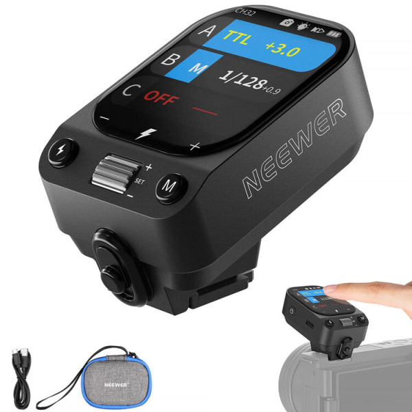 Беспроводной TTL синхронизатор NEEWER QZ-S с сенсорным экраном для Sony
