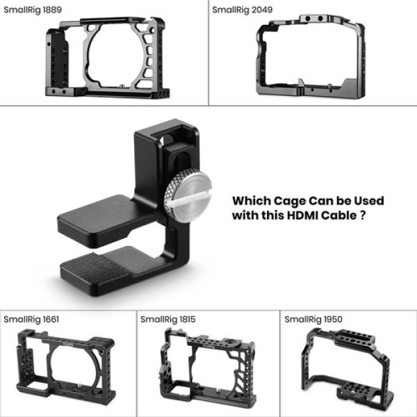 Кабельный зажим SmallRig HDMI Cable Clamp 1822