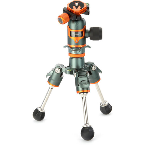 Штатив 3 LEGGED THING Legends Bucky Grey Карбоновый, 5 секций, шаровая голова AirHed VU и чехол в комплекте (BUCKYKITGREY)