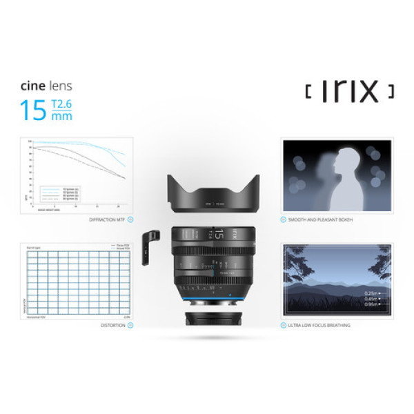 Объектив IRIX 15mm T2.6 Cine Lens (L-Mount, Meters)