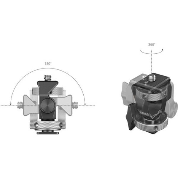 Шарнирное крепление SmallRig Swivel and Tilt Adjustable Monitor Mount (2905B)