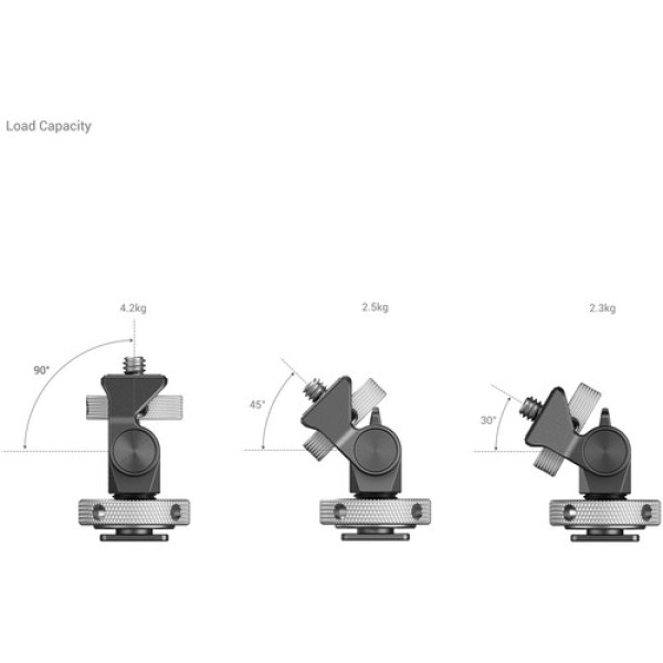 Шарнирное крепление SmallRig Swivel and Tilt Adjustable Monitor Mount (2905B)