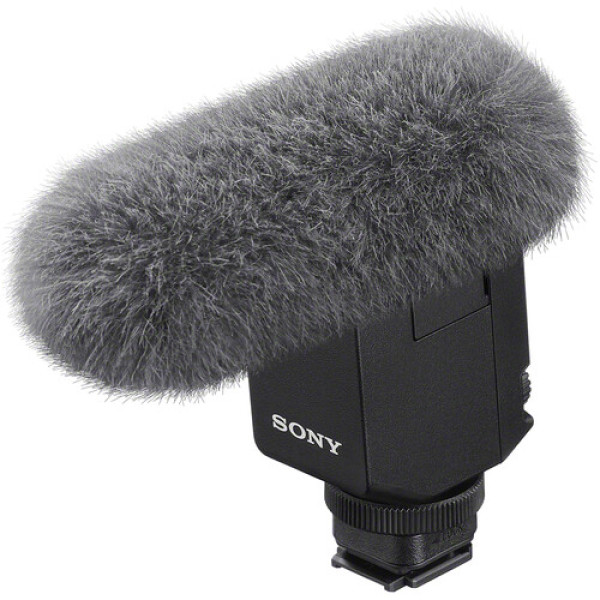 Компактный цифровой направленный микрофон Sony ECM-B10 с креплением на камеру