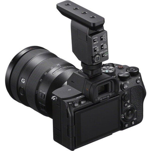 Компактный цифровой направленный микрофон Sony ECM-B10 с креплением на камеру