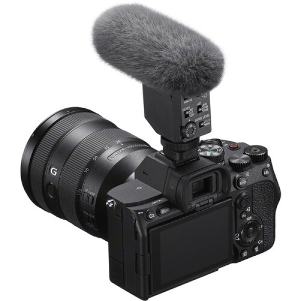 Компактный цифровой направленный микрофон Sony ECM-B10 с креплением на камеру