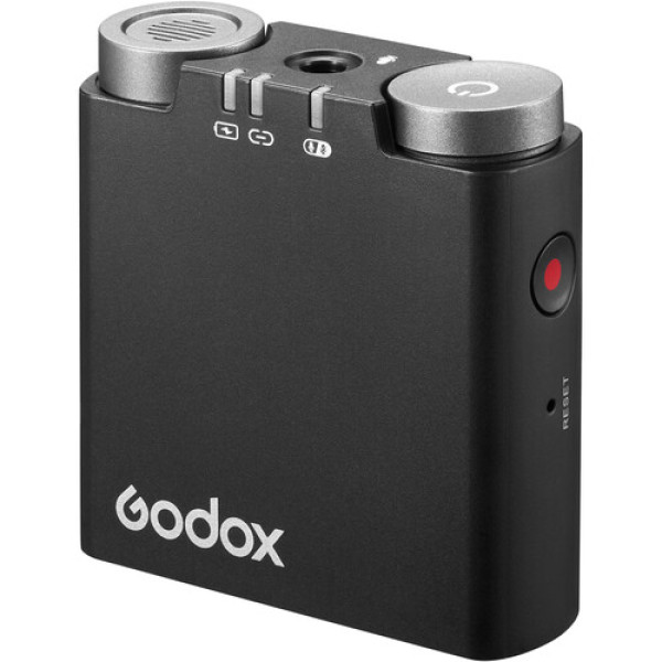 Беспроводная микрофонная система для 2 человек для камер и смартфонов Godox Virso M2 (2,4 ГГц)