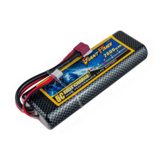 Аккумулятор для радиоуправляемой машинки Giant Power (Dinogy) Li-Pol 2600 мАч 7.4 В Hardcase 138x46x25 мм T-Plug 35C