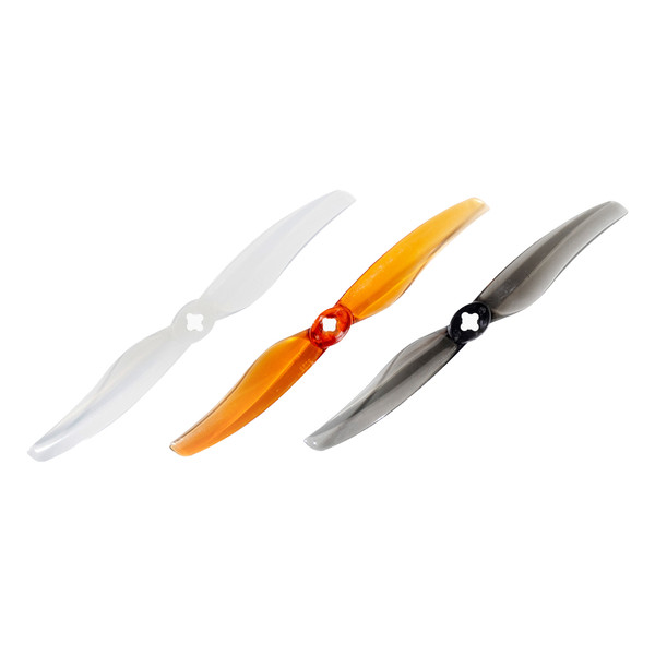 Пропелери GemFan Long Range 5126-2 2мм+M5 полікарбонат 2CCW+2CW (Clear Gray)