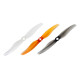 Пропелери GemFan Long Range 5126-2 2мм+M5 полікарбонат 2CCW+2CW (Clear Gray)