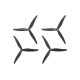 Пропелери GemFan 7535-3 армований нейлон 2CCW+2CW (чорний)