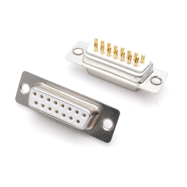 50 шт - Конектори DB15 2u Gold RS232 COM-порт Female