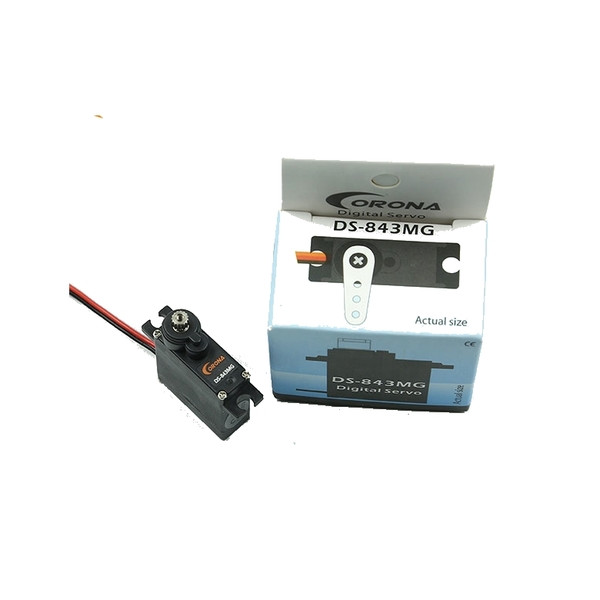Сервопривод микро 8.5г Corona DS843MG 4.8кг/0.10сек/6.0В