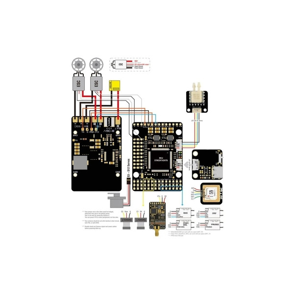 Полётный контроллер Hobbyporter H743 WING V3
