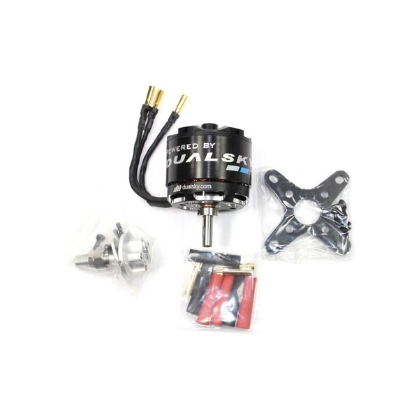 Мотор Dualsky XM5050EA-12 V3 KV610 1400W для самолетов