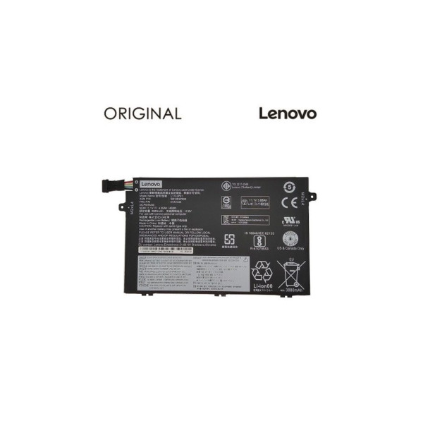 Акумулятор до ноутбука Lenovo ThinkPad L480 (L17C3P52) 11.1V 4050mAh (NB481279)