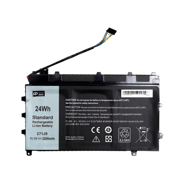 Аккумулятор PowerPlant для ноутбуков DELL Latitude 13 7000 (271J9) 11.1V 2200mAh