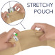 Поясной ремень URSA Straps с большим карманом для передатчика, размер M, бежевый (U-MED-BP-BE)