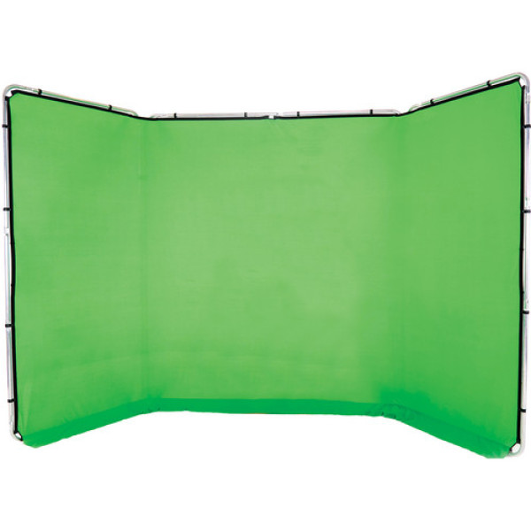 LASTOLITE Фон панорама складана Panoramic 4m Chromakey Green (LL LB7622)