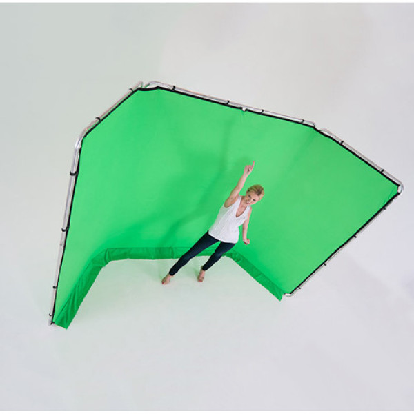 LASTOLITE Фон панорама складана Panoramic 4m Chromakey Green (LL LB7622)