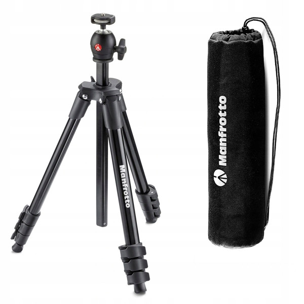 Штатив Manfrotto MKCOMPACTLT-BK Compact Light Black (черный)