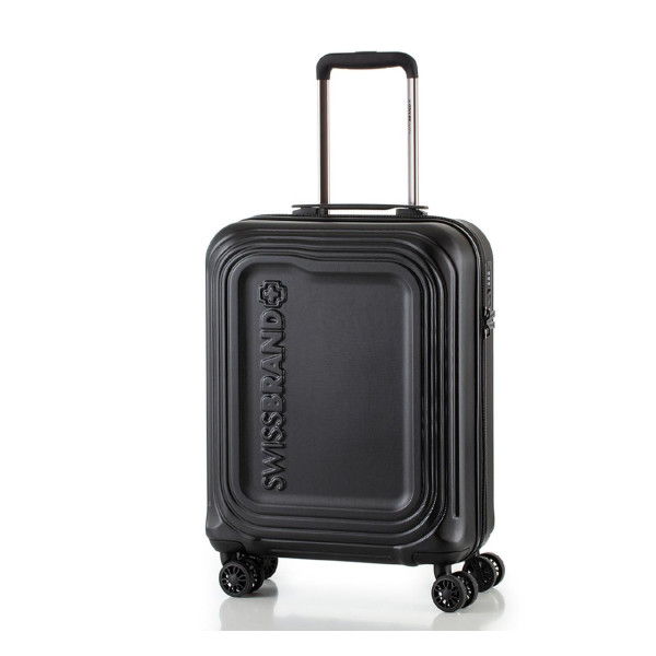 Чемодан Swissbrand London (L) Black (SWB_LHLON001L)
