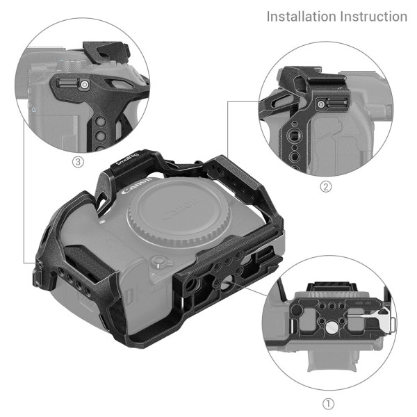 Клетка для камеры SmallRig “Black Mamba” Cage for Canon EOS R7