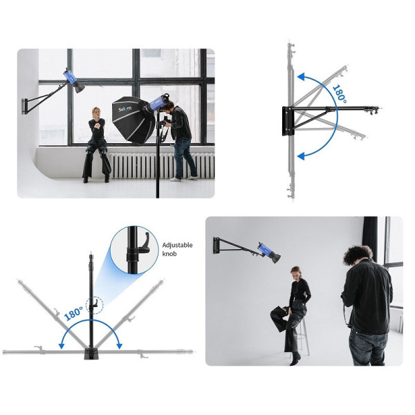 Журавль настенный Visico WB-5009 (133 см)