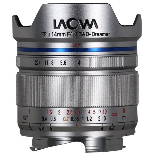 Об'єктив Laowa 14mm f/4 FF RL Zero-D (Silver)