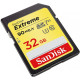 Карта пам'яті SDHC (UHS-1 U3) SanDisk Extreme 32 ГБ класу 10 (90 МБ/с, 600x) пакет з двох шт.