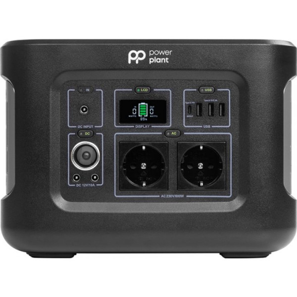 Зарядная станция PowerPlant 622Wh, 172778mAh, 600W (PB930722)