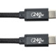 Кабель San Guan USB Type-C - USB Type-C PD 240W 3 м Чорний (CA914128)