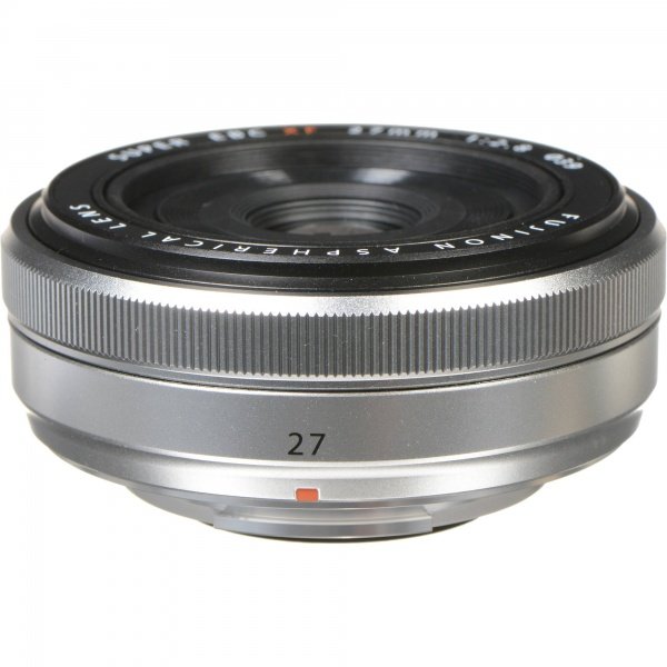 Объектив Fujifilm XF 27 mm f / 2.8 Silver (16537718)