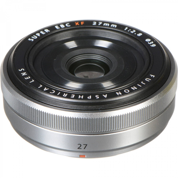 Объектив Fujifilm XF 27 mm f / 2.8 Silver (16537718)