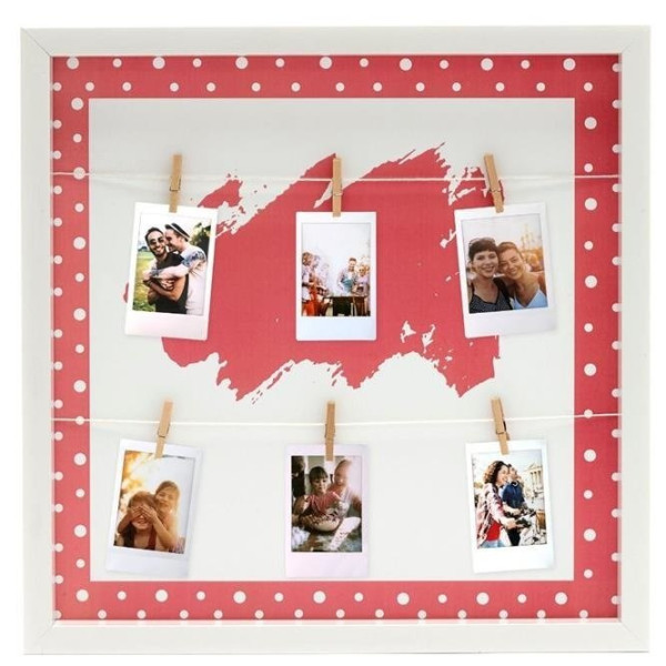 Фоторамка Fujifilm INSTAX DOT PEG FRAME Flamingo Pink (70100139076)
