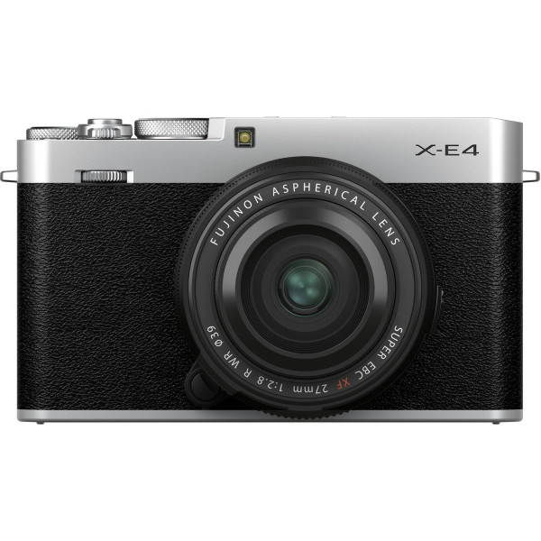 Фотоаппарат FUJIFILM X-E4 + XF 27mm f / 2.8 R WR Silver (16673938)