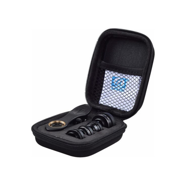 Набор объективов для телефона APEXEL Deluxe APL-DG5H 5 in 1 black