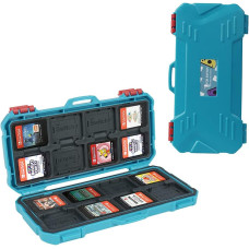 Защитный противоударный чехол Lynca KH15S для игровых карт Nintendo Switch и NS NX Hard Shell (голубой)