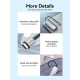 USB-хаб Vention USB-C to HDMI/USB 3.0x3/SD/TF/PD Docking Station Gray 0.15M Aluminum Alloy Type