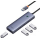 USB-хаб Baseus UltraJoy Серія 4-портовий Space Grey (USBA на USB 3.0 × 4)