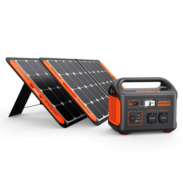 Сонячний генератор Jackery 1000 (Explorer 1000 + 2× Solarsaga 100 Вт)