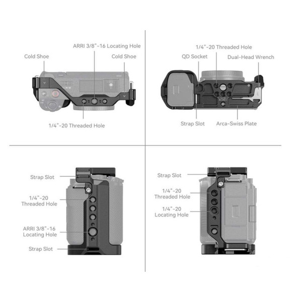 Клетка для камеры SmallRig Cage for Sony ZV-E1
