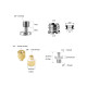 Набір гвинтів SmallRig Screw Ratchet Wingnut Set