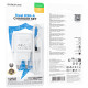 Сетевое зарядное устройство с кабелем BOROFONE BAS41A Potential dual-port charger set(Micro) White