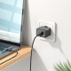 Сетевое зарядное устройство с кабелем HOCO CS11A Ocean single port charger set (Type-C) Black