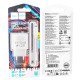 Сетевое зарядное устройство с кабелем HOCO C109A(10.5W) Fighter single port charger set(iP) White